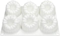 6 Cavity Large Raspberry Mousses Cake Mold Food Grade Silicone Chocolate Dessert Baking Mould Family Gathering Bakeware