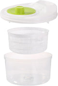 Small Lettuce Spinner - Salad Bowl Spinner, Salad Dryer for Washing Spinner, Small Salad Spinner for Draining Greens, Fruits, and Vegetables