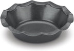 Cuisinart 4 Piece Fluted Tartlet Pan Set, Mini, Steel Gray
