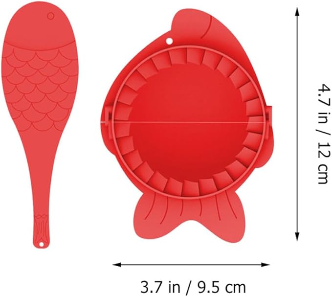 IMIKEYA Dumpling Maker Molds Set 4pcs Plastic Dumplings Skin Press Tools Kitchen Gadget for DIY Cooking