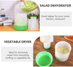 1pc Vegetable stuffing dehydrator salad washer dryer Lettuce Washer and Dryer kitchen fruit vegetable water drain food strainers Filling Squeezing Tool pp portable Fresh bowl
