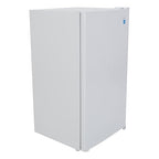 Avanti Mini Fridge Compact Refrigerator for Home Office or Dorm with Reversible Recessed Door, Adjustable Door Bins and Glass Shelves with Adjustable Temperature Control, 3.2-Cu.Ft., White