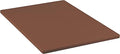 TrueCraftware- 18" X 12" X 1/2” Cutting Board for Kitchen Brown Color Plastic- Durable Kitchen Cutting Board Commercial Chopping Board Non Slip Surface Cutting Mat for Meat Vegetables Dishwasher Safe