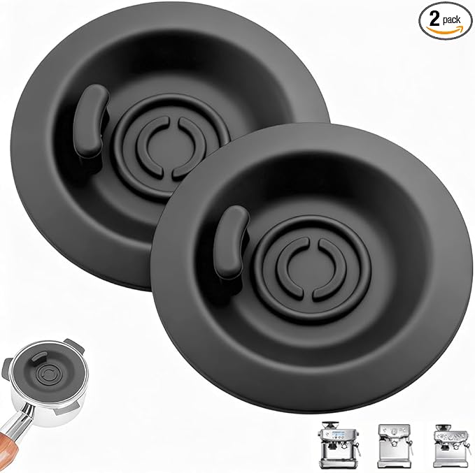 Dianrui 2 Pack Espresso Backflush Cleaning Disc 54mm for Breville Cleaning Disc for Breville Espresso Machine Accessories BES870XL/ 878/860/ 880/810/ 840 Compatible with Clean Tablets