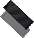 Atgestore DG61-00859A Reversible Griddle Replacement for Samsung Stove Parts Cast Iron Center Griddle Plate DG61-00859A Samsung Gas Range Cooktop Griddle NX58H5600SS NX58H9500WS Burner Flat Top Pan