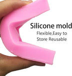 Sexy Lips Candy Chocolate Molds - 3D Kiss Collection Silicone Fondant Mold for Valentine's Day Cake Decoration Wedding Party Supplies Set of 3