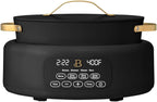 10 in 1 Electric Multi Cooker 6 Quart Nonstick Programmable Kitchen Cooker Black