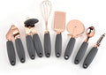 7 Pcs Kitchen Gadget Set Stainless Steel Baking Cooking Utensils Ice Scream Spoon Peeler Garlic Press Cheese Grater Whisk Home