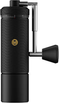 TIMEMORE S3 Manual Coffee Grinder with External Adjustment and Stainless Steel Patented Burr，Hand Coffee Grinder High Presicion Premium Expresso Coffee Grinder Chestnut S3, Black