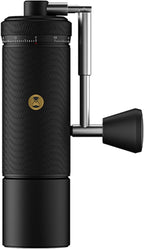 TIMEMORE S3 Manual Coffee Grinder with External Adjustment and Stainless Steel Patented Burr，Hand Coffee Grinder High Presicion Premium Expresso Coffee Grinder Chestnut S3, Black