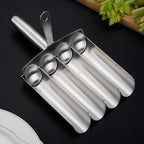Quadruple Rice-meat dumplings Maker Tool, 304 stainless steel rice-meat dumplings stick, easy to make rice-meat dumplings, kitchen rice-meat dumplings making tool for cooking and baking