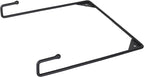 Milltown Merchants Metal Display Stand - Wall Mounted Decorative Plate Holder - Versatile Hanger Stand - Black (1 Pack, X-Large)