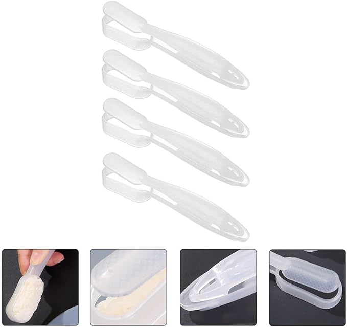 INOOMP 4pcs Sushi Maker Rice Ball Mold Set, Plastic DIY Onigiri Press Tools for Japanese Rice Balls, Compact Kitchen Gadget for Bento, Picnic, and Home Cooking