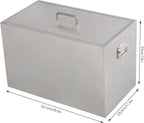 Stainless Steel Commercial Water Bath Canner,54 Quart Stove Top Water Bath Canner with 2 Canning Racks,Thermal Conductivity Uniform Stainless Steel Canning, Sunken Lid Design for High-Acid Food