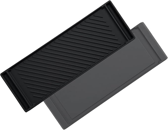 DG61-00859A Griddle Replacement Parts for Samsung Stove Parts Top Griddle Plate Samsung Gas Range Reversible Cast Iron Center Griddle Flat Top Pan NX58H5600SS NX58F5500SS DG61-00563A 1 Pack