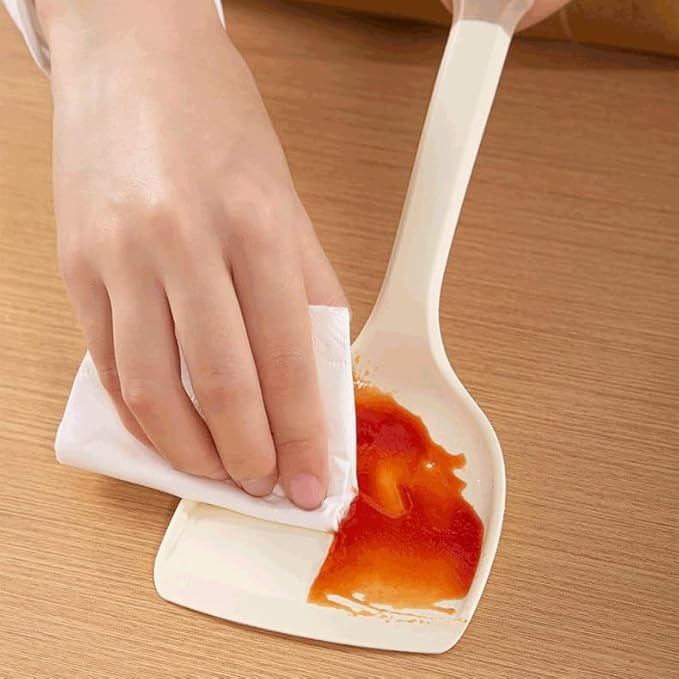 Food Grade Silicone Kitchenware Spatula Wooden Handle Set Kitchen Cooking Tools