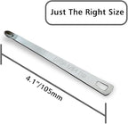 3PCS 1/64 Teaspoon(1/64tsp, 0.08ml, Drop) Single Tiny Measuring Spoon, Small Individual Stainless Steel Measure Spoons Only