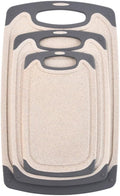 Cutting Board Three-Piece Set,Cutting Boards,3-Piece Cutting Board Set,With Non - Slip Handles, Ideal for Kitchen Food Prep.
