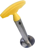 yongduogongsi Pineapple Slicer Peeler Cutter Stainless Steel Kitchen Fruit Tools Cooking Tools Kitchen Accessories Kitchen Gadgets(Yellow)
