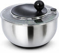 Stainless Steel Salad Spinner Large 5.28 Qt – Fast Drying Lettuce Spinner, Premium Durable Bowl for Washing & Drying Vegetables