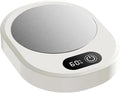 Amagogo Electric Beverage Warmer Plate Portable,Smart Coffee Heater with 4 Temperature Settings for Office Home, White