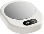 Amagogo Electric Beverage Warmer Plate Portable,Smart Coffee Heater with 4 Temperature Settings for Office Home, White
