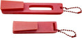 Hydro Style Tumbler Opening Tool, Plastic Lid Removal Tool with Chain and Handle Clip (Orange Shimmer)