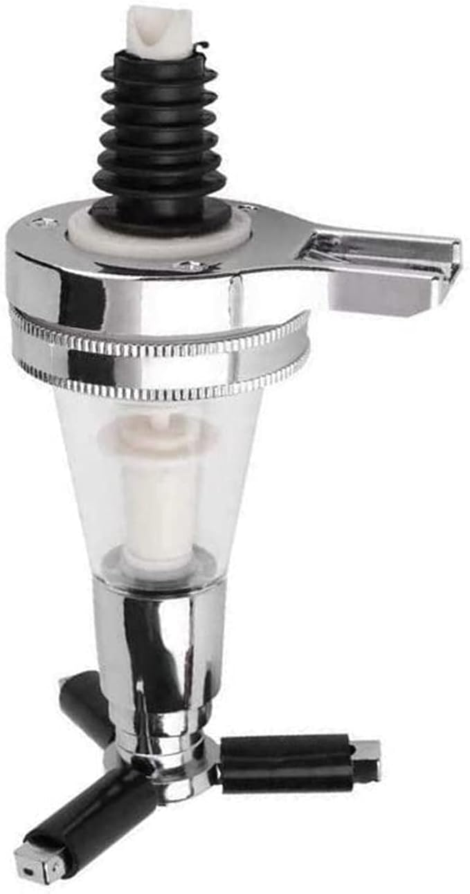 8 Piece 30ml Liquor Dispenser Bar Optic Spirit Measure Pub Dispenser Drink Spirit Wine Cocktail Pourers Bar Tool