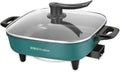HBJWOV Electric Cooking Pot Multifunctional Electric Hot Pot Intelligent Electric Heating Pot Electric Wok(D)