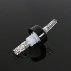 2PCS Automatic Measured Bottle Pourer, 50ml Drinks Wine Cocktail Dispenser Liquor Bottle Pourer Home Bar Tool for Bartender ﻿ (white)