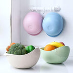 2-in-1 Rice Colander, Vegetable and Fruit Cleaning Filter Basket, 2Piece Sturdy and Easy-To-Use Food Grade Kitchen Tool Accessories (Pink+white, Small)