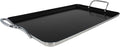 IMUSA Ceramic Nonstick, Stovetop Double Burner Griddle with Metal Handles, 19-Inch, Black