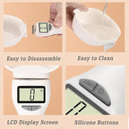 Electronic Digital Measuring Spoon, Food Scales for Kitchen 800g / 0.1g High Precision with LCD Screen, Display Electronic Measuring Spoon for Daily Meals and Kitchen Gadgets