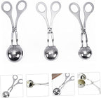 MAGICLULU 304 Stainless Steel Meatball Maker Tool 3-Piece Set for Easy Meatball and Fish Ball Making Non-Stick Kitchen Gadget for Home Cooking