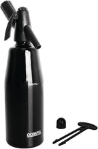 Olympia Soda Siphon Black 1L with New Useful Features for Better Experience