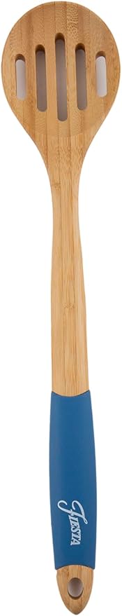 Cambridge 6384X9FSTAN94 Fiesta Bamboo 5-Piece Silicone Utensil Set