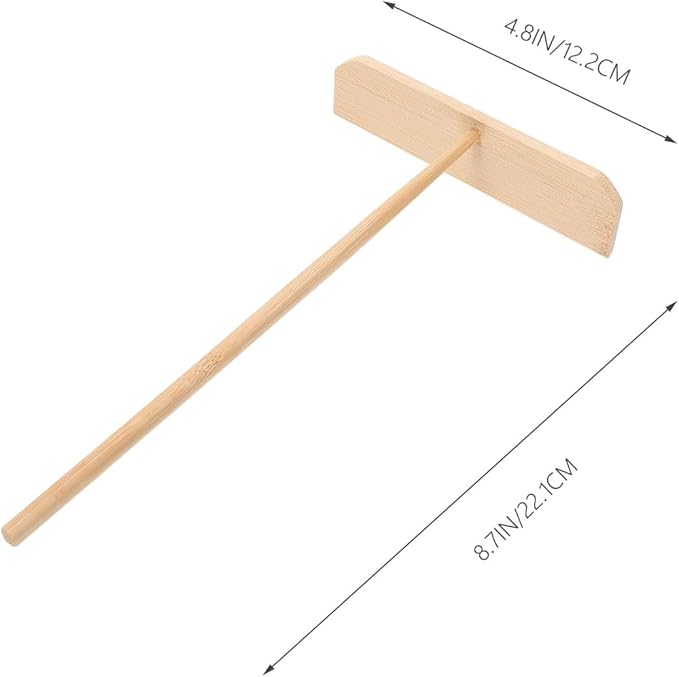 jojofuny Crepe Spreader and Pancake Spatula Set 5pcs Household Cooking Gadget Kit for Crepe and Pancake Making Convenient Kitchen Tool for Breakfast Preparation Random Random Color