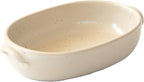 Banko Ware Au Gratin Dish for One Person Diameter 9.4 inches (24 cm), Heat Resistant, Pottery, Oven Safe, Direct Fire, Microwave and Dishwasher Safe, Beige, Made in Japan