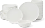 Oneida 899205 24 Seven White 24-Piece Dinnerware Set, Service For 8