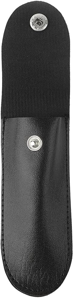Bottle Opener Leather Case, Black PU Professional Wine Opener Leather Bag Bartender Essentials Wine Tool PU Bag