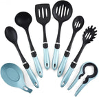 8pcs Nylon Cooking Tools Kitchen Utensils Set Quality Handles Cooking Tool Non Toxic Kitchen Gadgets Nonstick Cookware
