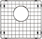 STARSTAR Workstation Ledge Topmount/Drop-in Single Bowl Satin Matte Stainless Steel Kitchen/Yard/Bar/Laundry/Office Sink, With Grid, Colander, Cutting Board, Strainer (22x22x12 Black)