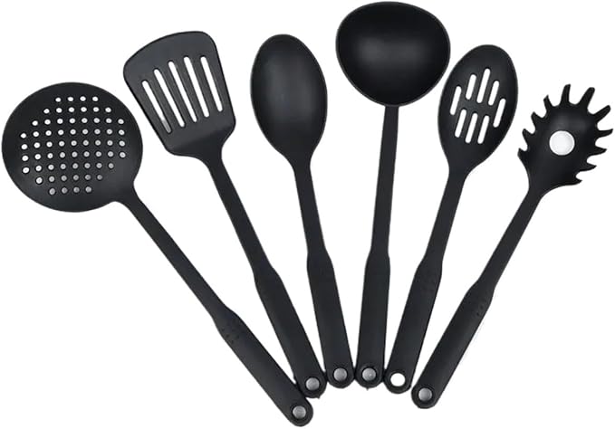 6-piece Set of Kitchen Utensils Non Stick and Cooking Tools