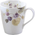 Narumi 51280-2826P Lucy Garden Mug, 12.5 fl oz (370 cc), Black Raspberry Cute, Stylish, Relief, Large Gift, Microwave Warm, Dishwasher Safe, Gift Box Included