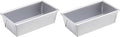 Chicago Metallic Loaf Pan, Commercial II, 1-Pound | Uncoated | Traditional | Pack of 2