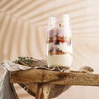 Le'raze Everyday Drinking Glasses Set of 8-4 Tall Highball Glass Cups & 4 Short Dof Drinking Glass, Kitchen Glasses for Cocktail, Iced Coffee, Beer, Ice Tea, Wine, Whiskey, Water, & Drinkware.