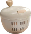 Salad Spinner, Fruit Washer and Lettuce Spinner, Vegetable & Fruit Salad Washing Bowl with Strainer, for Salad Greens, Lettuce, Fruits, Vegetables
