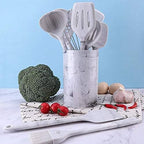 Silicone kitchenware Cookware Cooking Tools Shovel Spoon kitchen utensils sets dishes accessories gadgets Set(With Spoon)
