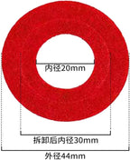 20PCS Felt Lined Leak Proof Accessories Anti Drip Rings Disposable Anti Spill Bottle Mouth Drip Collars For Bars Kitchens Parties Smart Drip Protection Tools