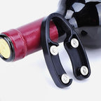 Hemoton Wine Foil Cutter for Wine Bottles Compact 2.75 Inch Aluminum Seal Remover with Ergonomic Design Easy and Quick Bottle Seal Remover for Home Bar Accessories